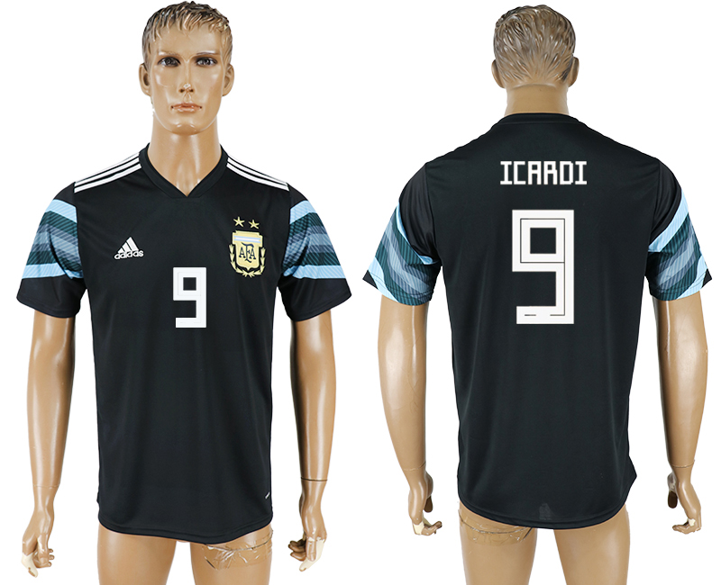 2018 FIFA WORLD CUP ARGENTINA #9 ICARDI maillot de foot